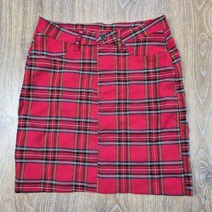 Urban Heritage Plaid skirt Sz Small DevilCore Goth Y2K Grunge